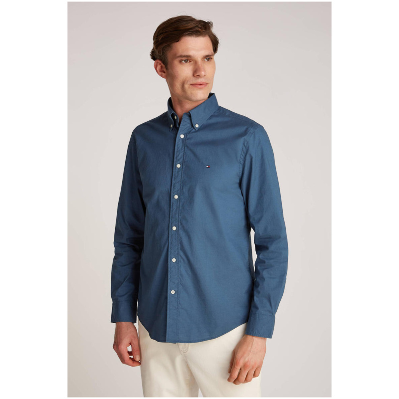 TOMMY HILFIGER Flex poplin solid rf shirt